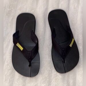 The Healing Sole Flip Flop Black Sandal Women 11.5 / Men 10 Plantar Fasciitis